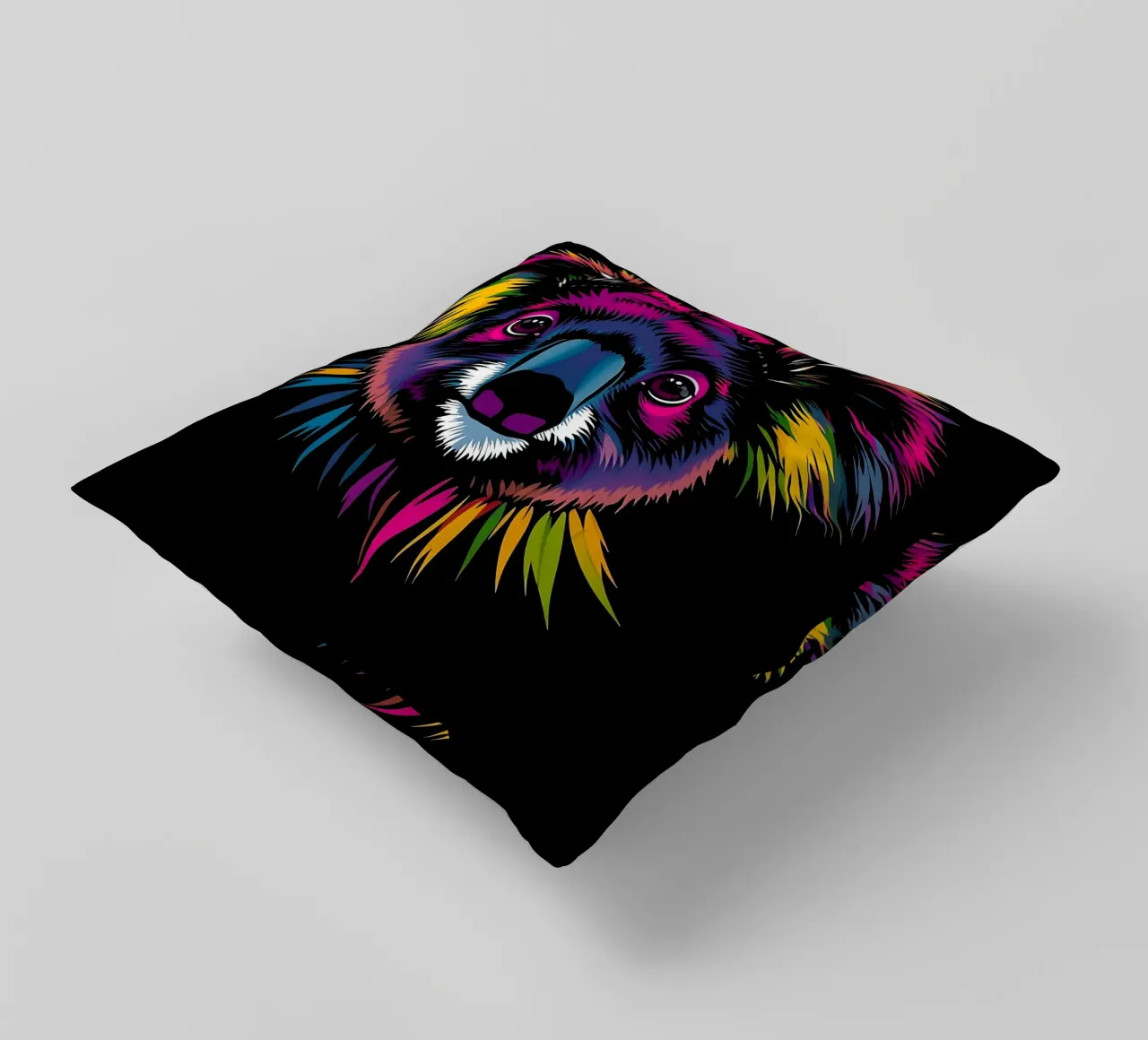 Koala_Style_N_1 cuscino da Tierisch bunt by LK