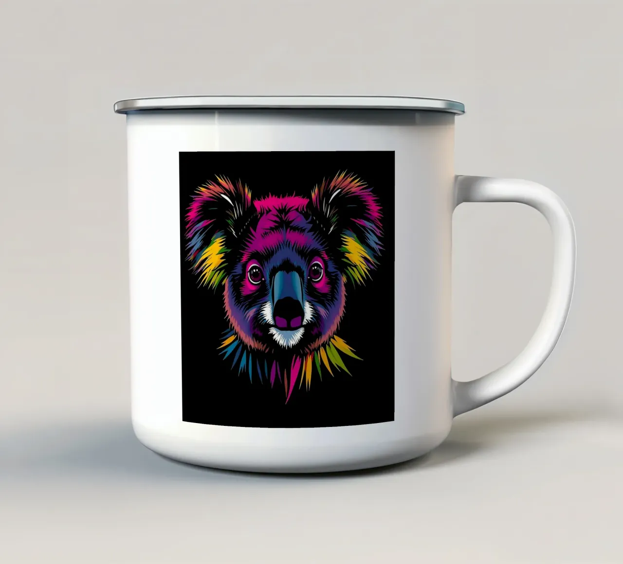 Koala_Style_N_1 tazza in smalto da Tierisch bunt by LK