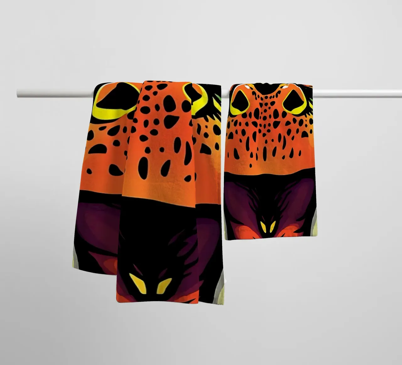 Cocodrilo_estilo_N_1a toalla de baño de Tierisch bunt by LK
