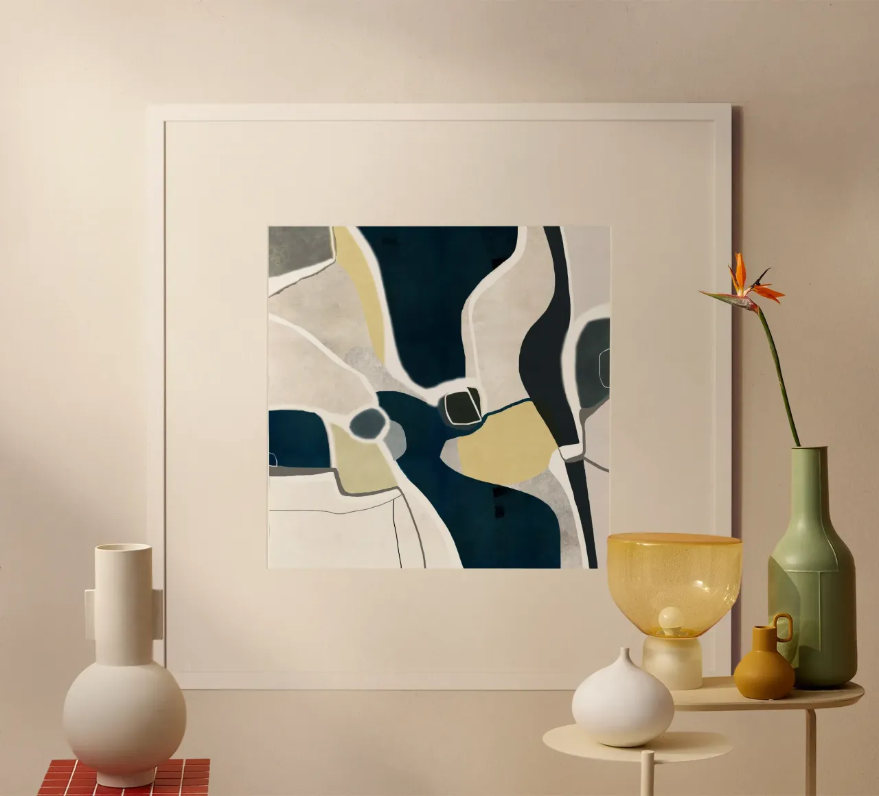 Substratum poster con telaio in legno da RobertoMoroArt
