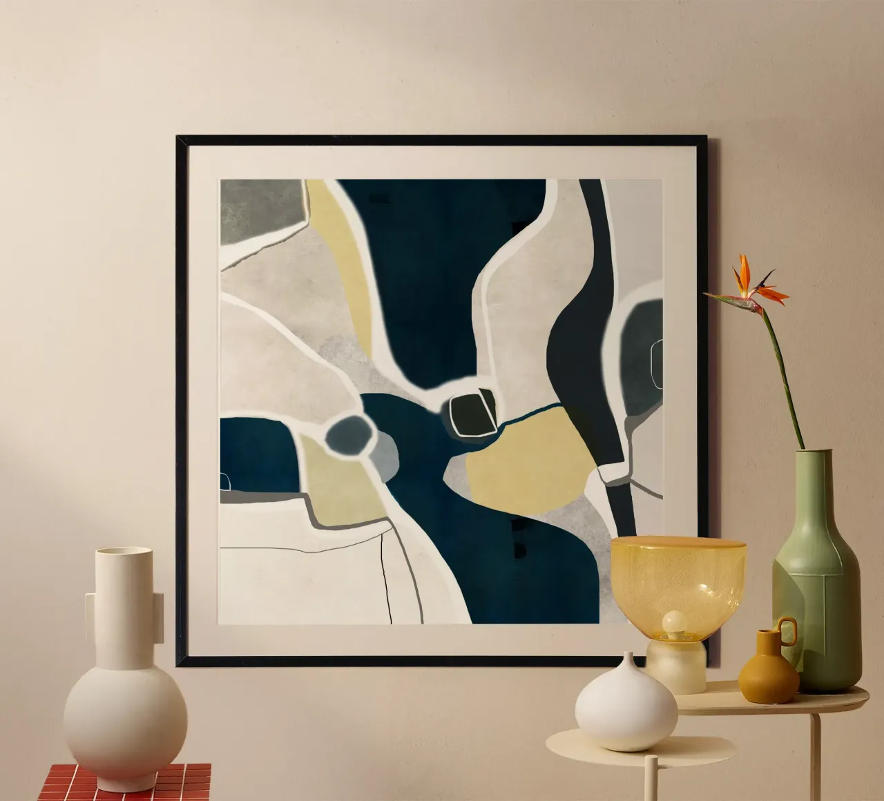 Substratum poster con telaio in legno da RobertoMoroArt