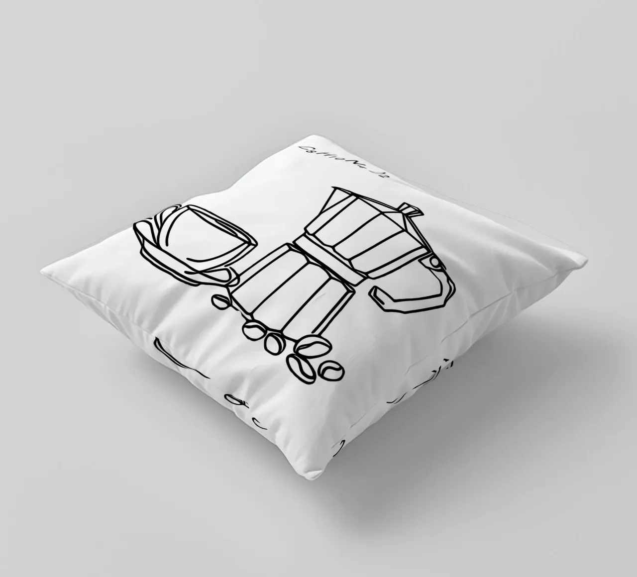 Formula con caffeina cuscino da Second Canvas