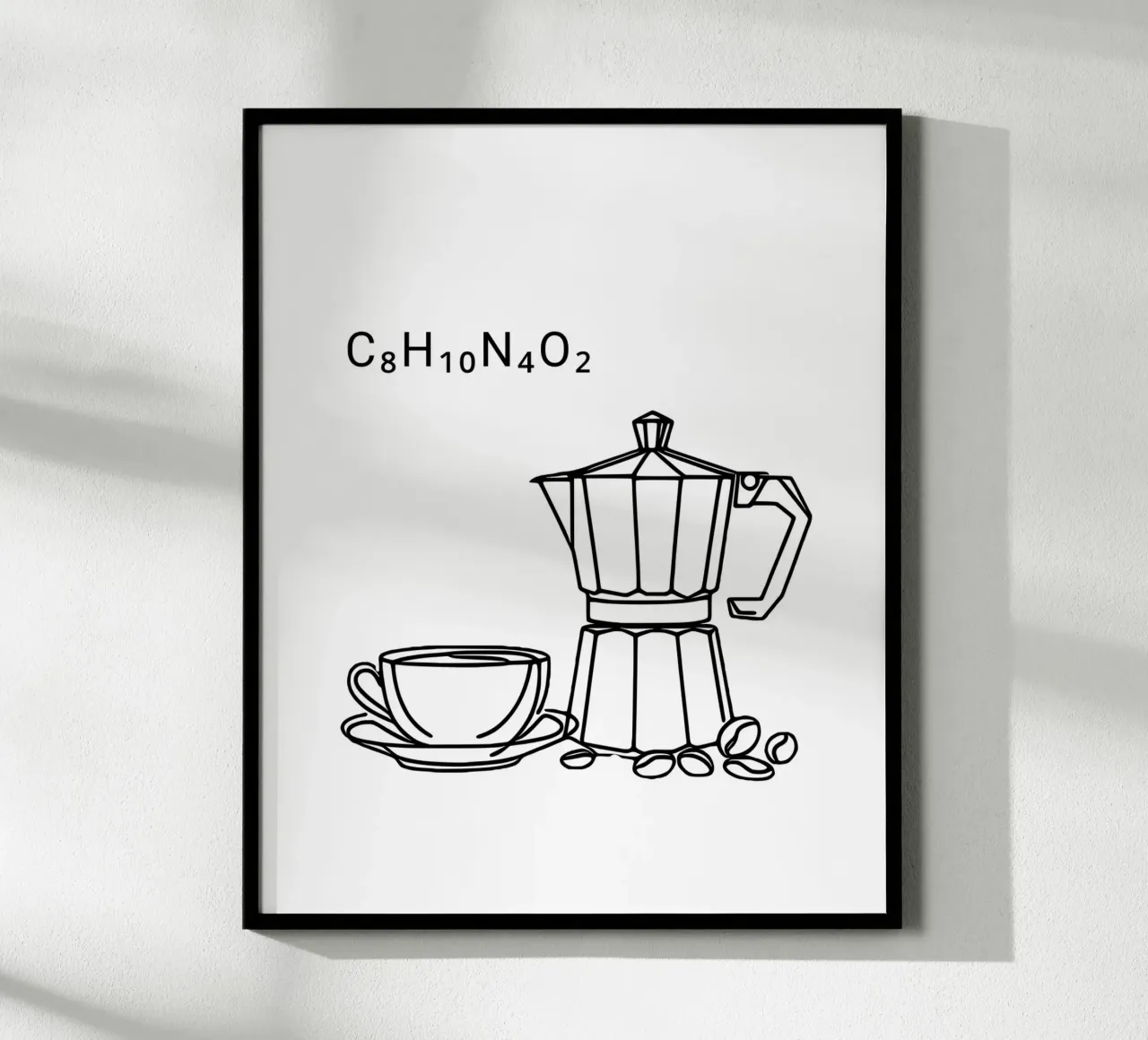 Formula con caffeina poster da Second Canvas