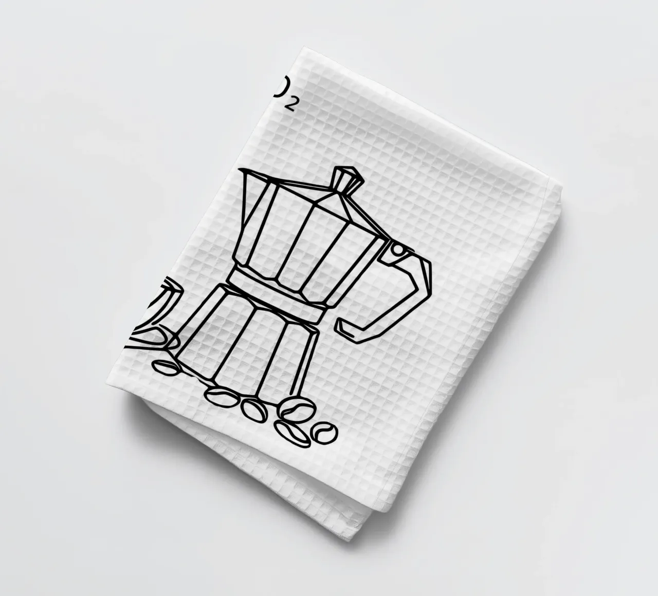 Formula con caffeina canovaccio da cucina da Second Canvas