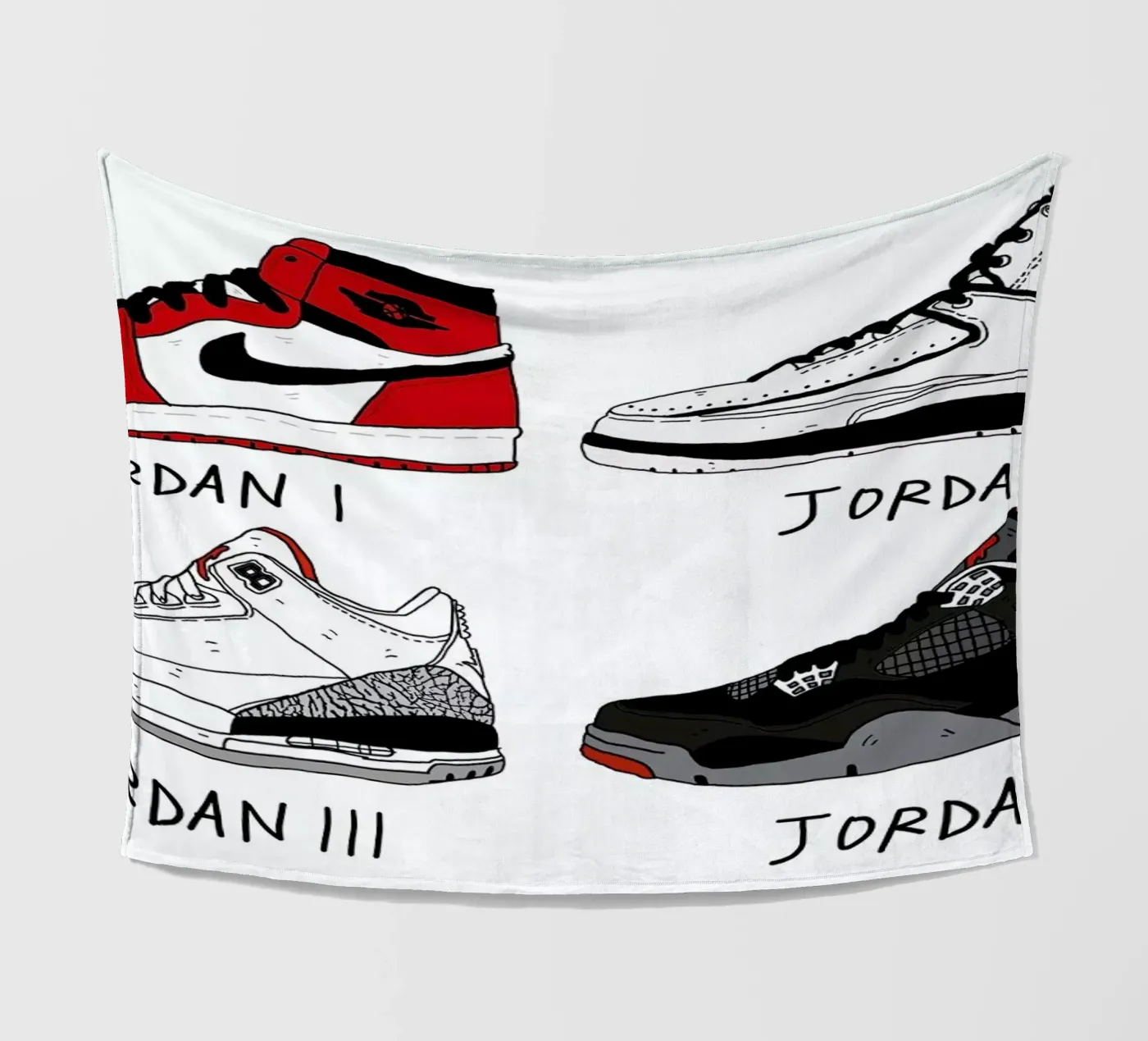 Jordan Evolution Fleecedecke von Nick Cocozza