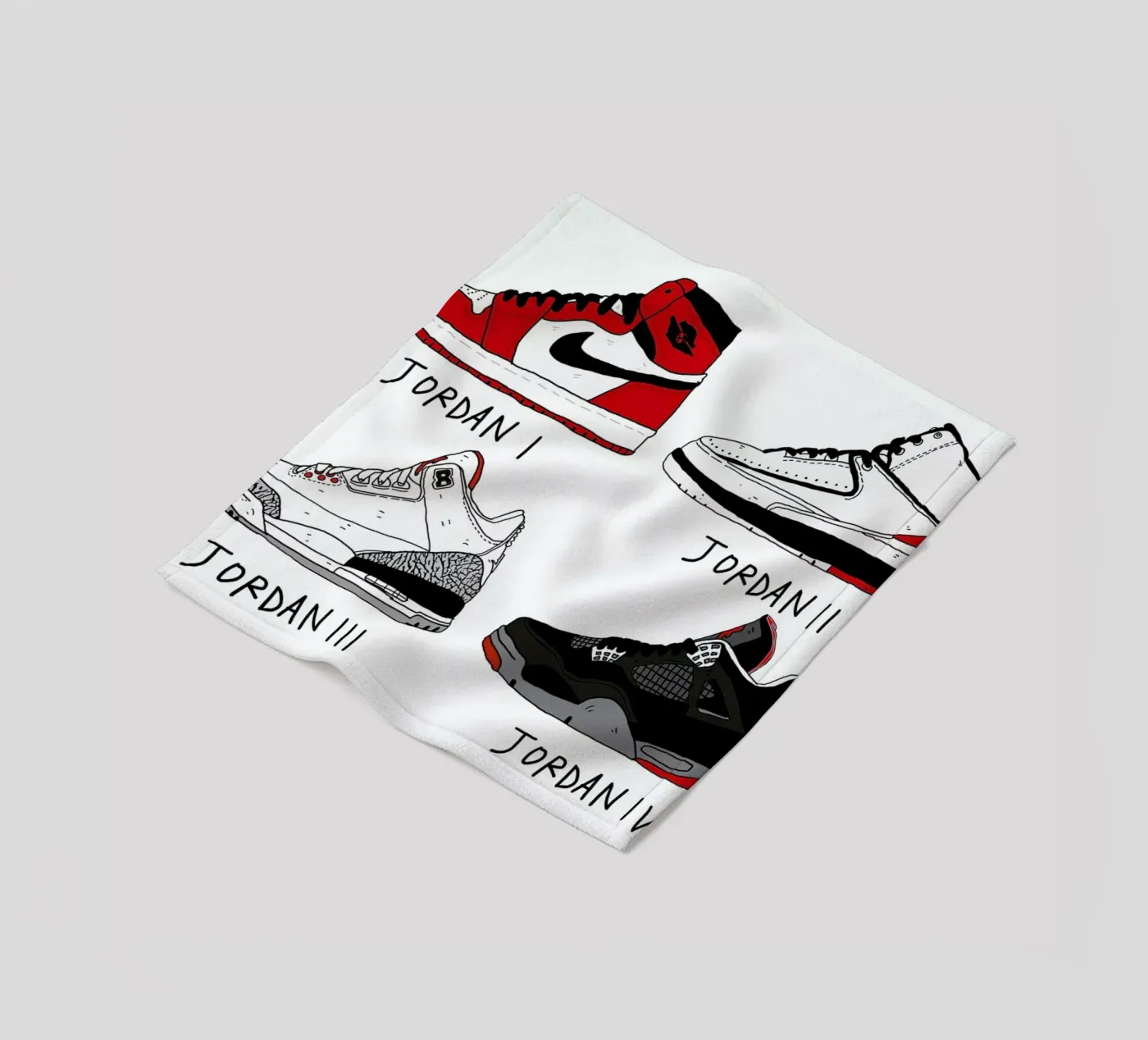 Jordan Evolution plaid polaire de Nick Cocozza