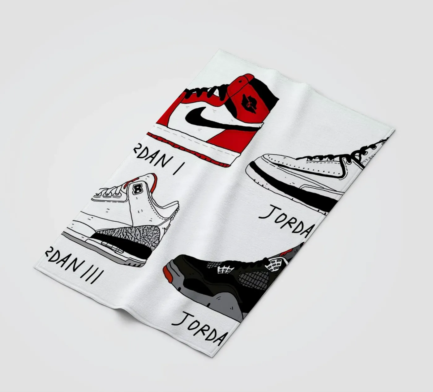 Jordan Evolution plaid polaire de Nick Cocozza