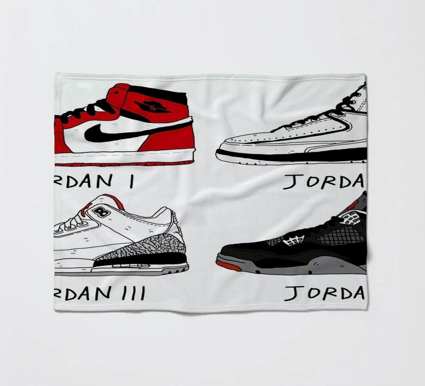 Jordan Evolution Fleecedecke von Nick Cocozza