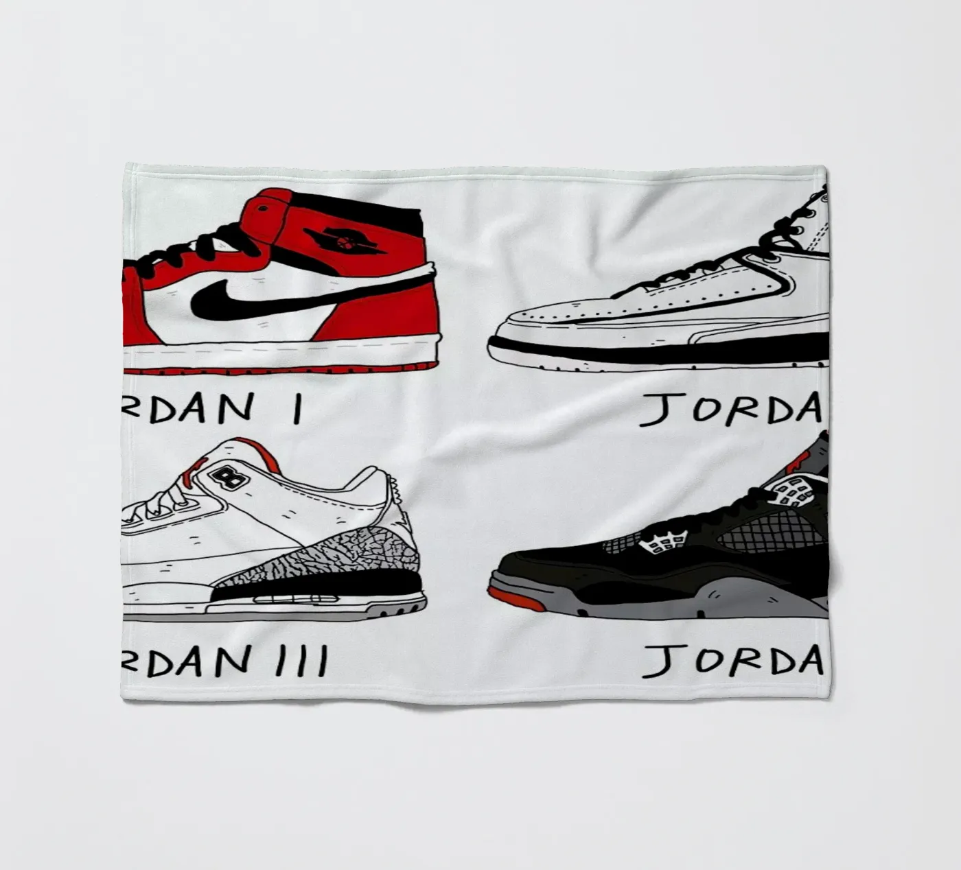 Jordan Evolution plaid polaire de Nick Cocozza