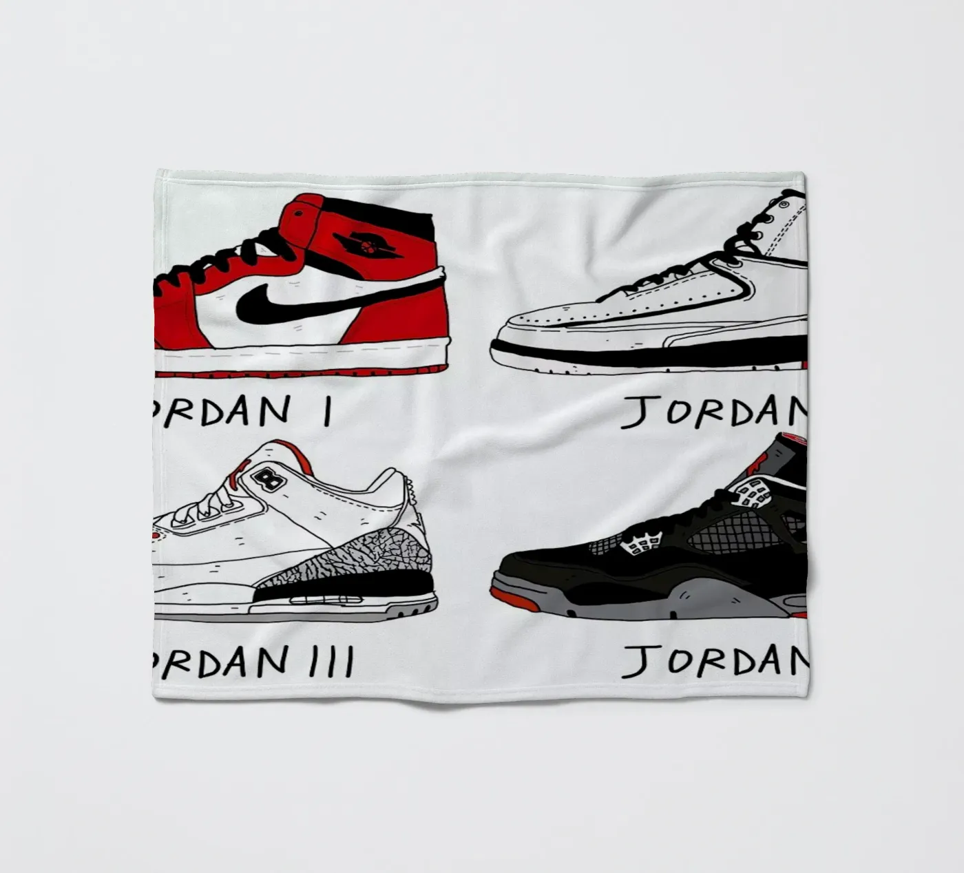 Jordan Evolution plaid polaire de Nick Cocozza