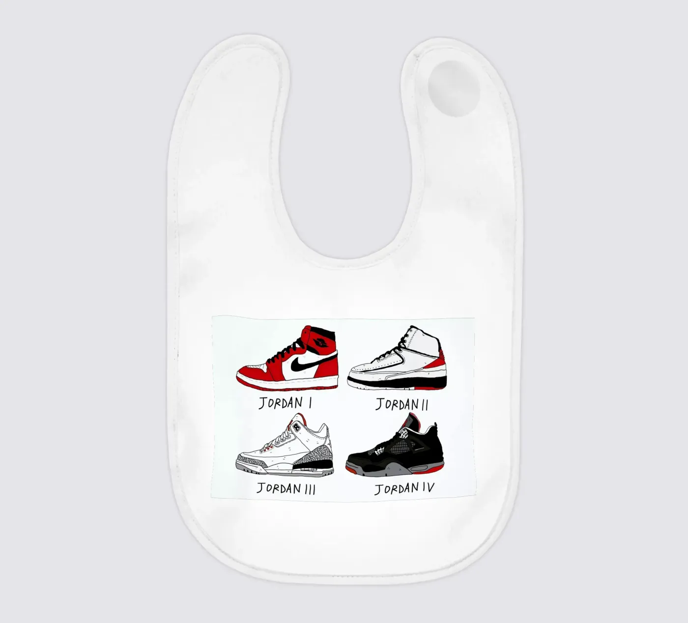 Jordan Evolution Babylätzchen von Nick Cocozza