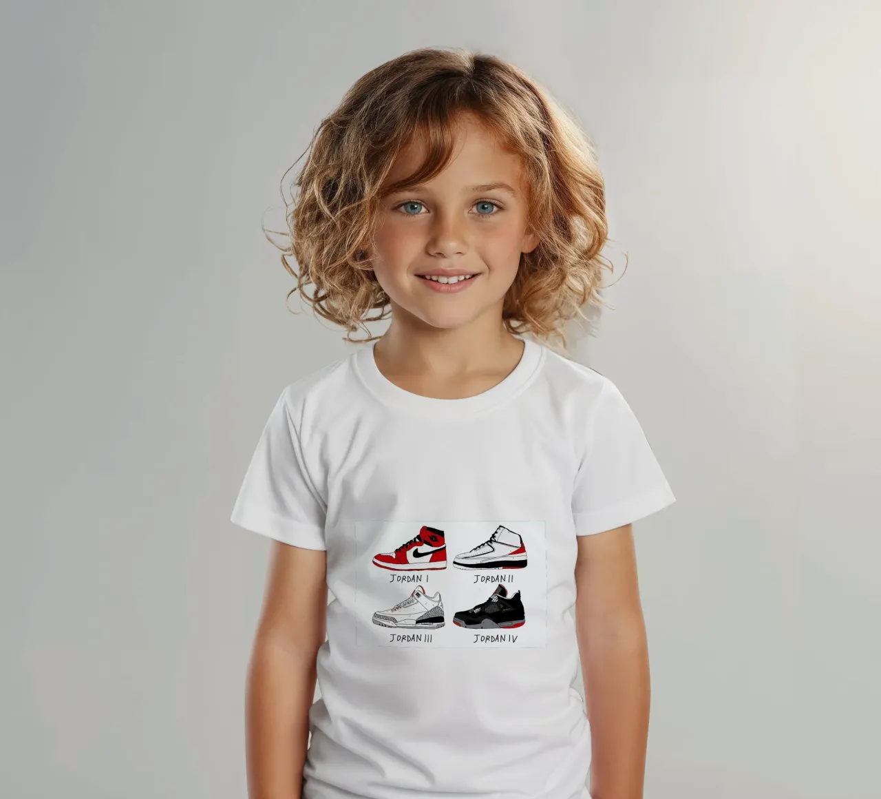Jordan Evolution kinder t-shirt van Nick Cocozza