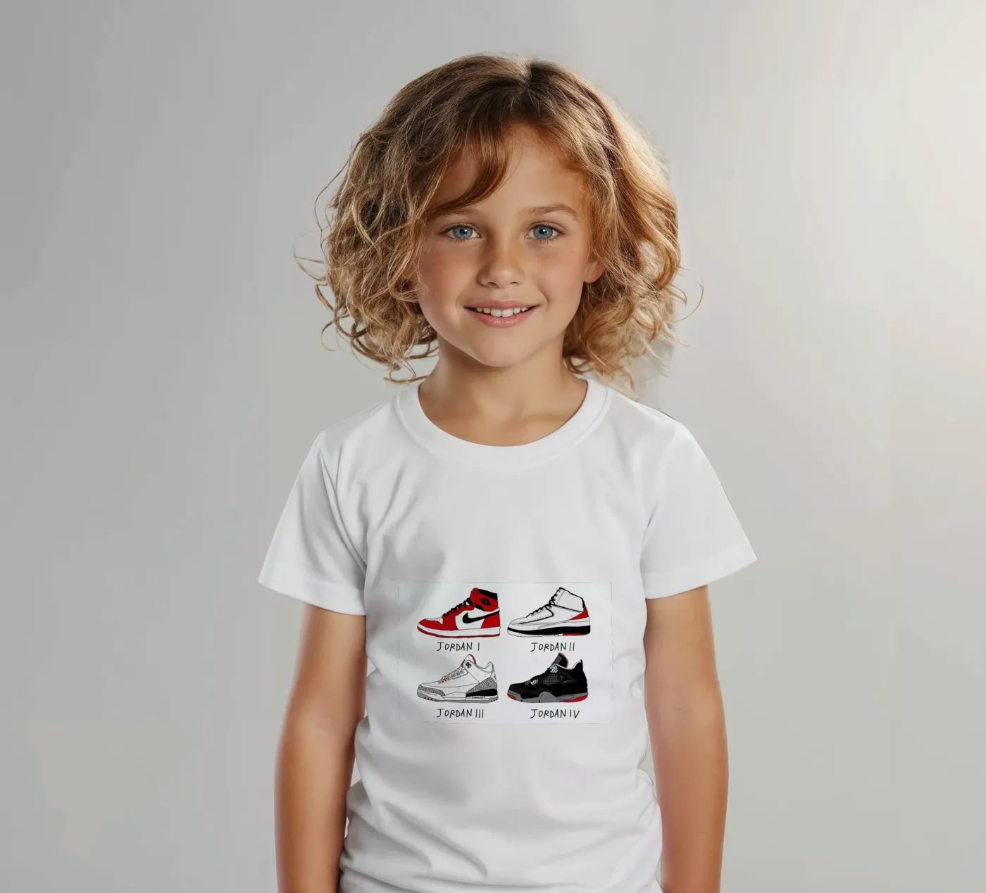 Jordan Evolution kinder t-shirt van Nick Cocozza