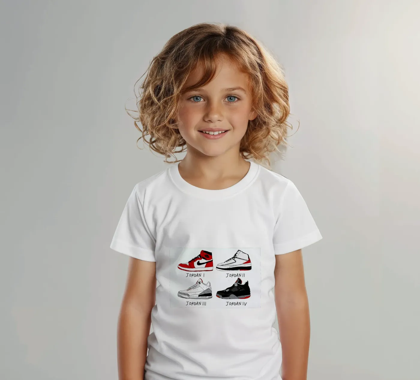 Jordan Evolution kinder t-shirt van Nick Cocozza