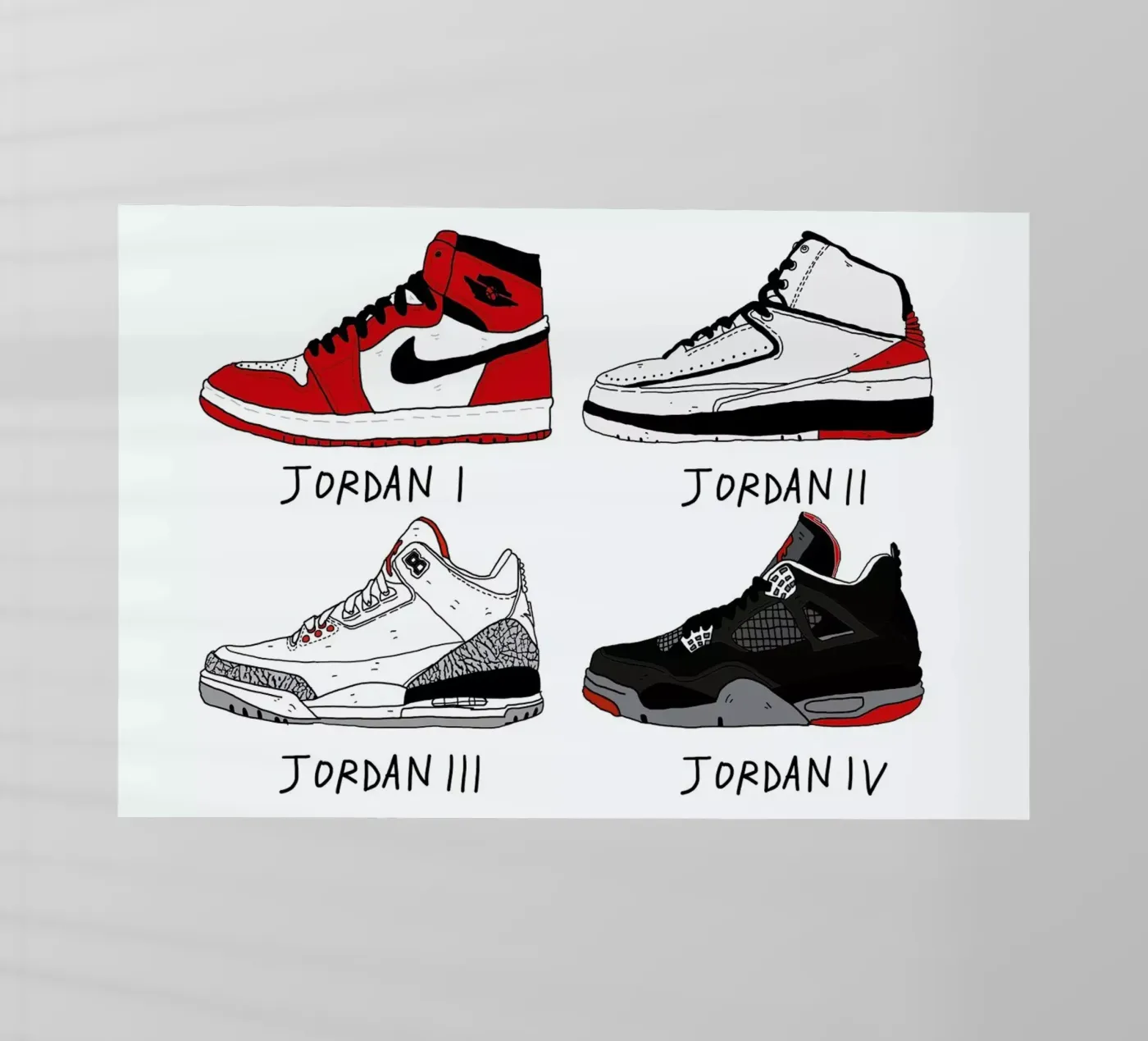 Jordan Evolution Backlit Folie von Nick Cocozza