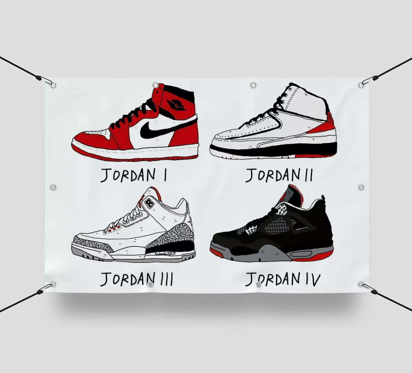 Jordan Evolution telo in pvc da Nick Cocozza