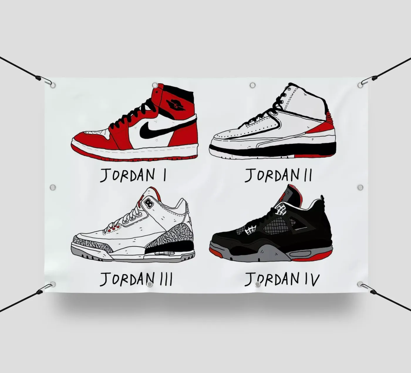 Jordan Evolution pvc-zeil van Nick Cocozza