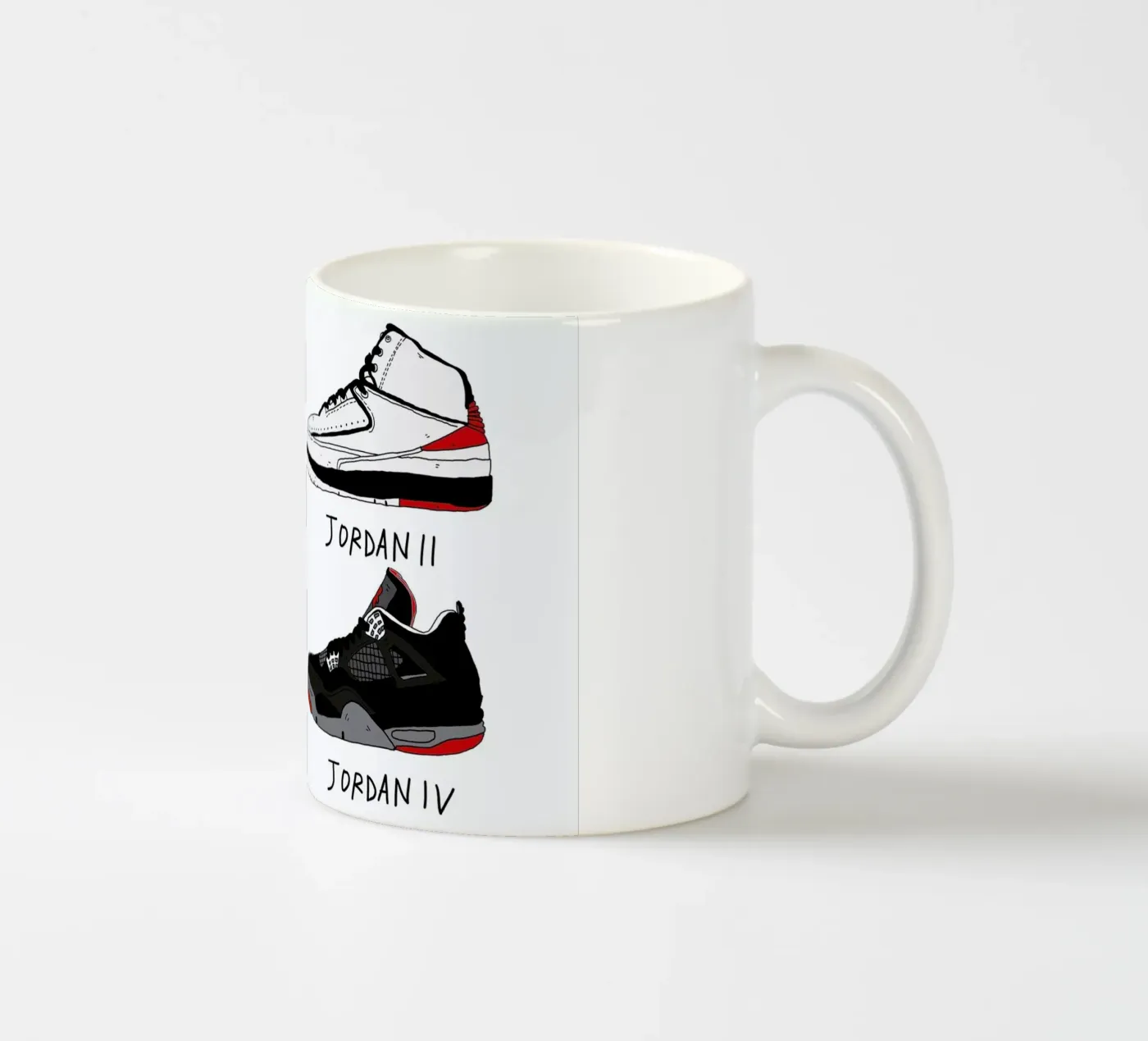 Jordan Evolution ceramic mug by Nick Cocozza