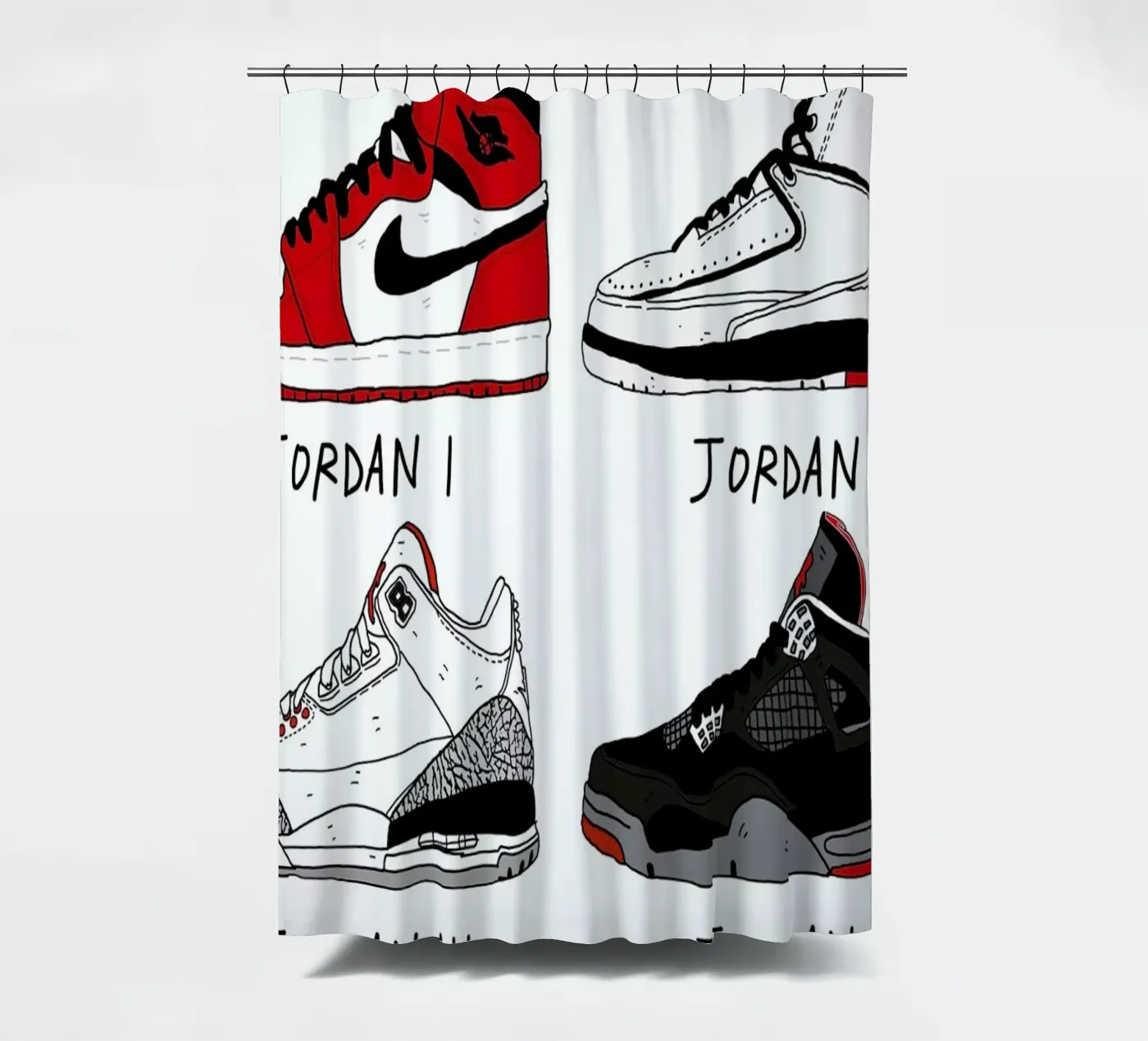 Jordan Evolution tenda da doccia da Nick Cocozza