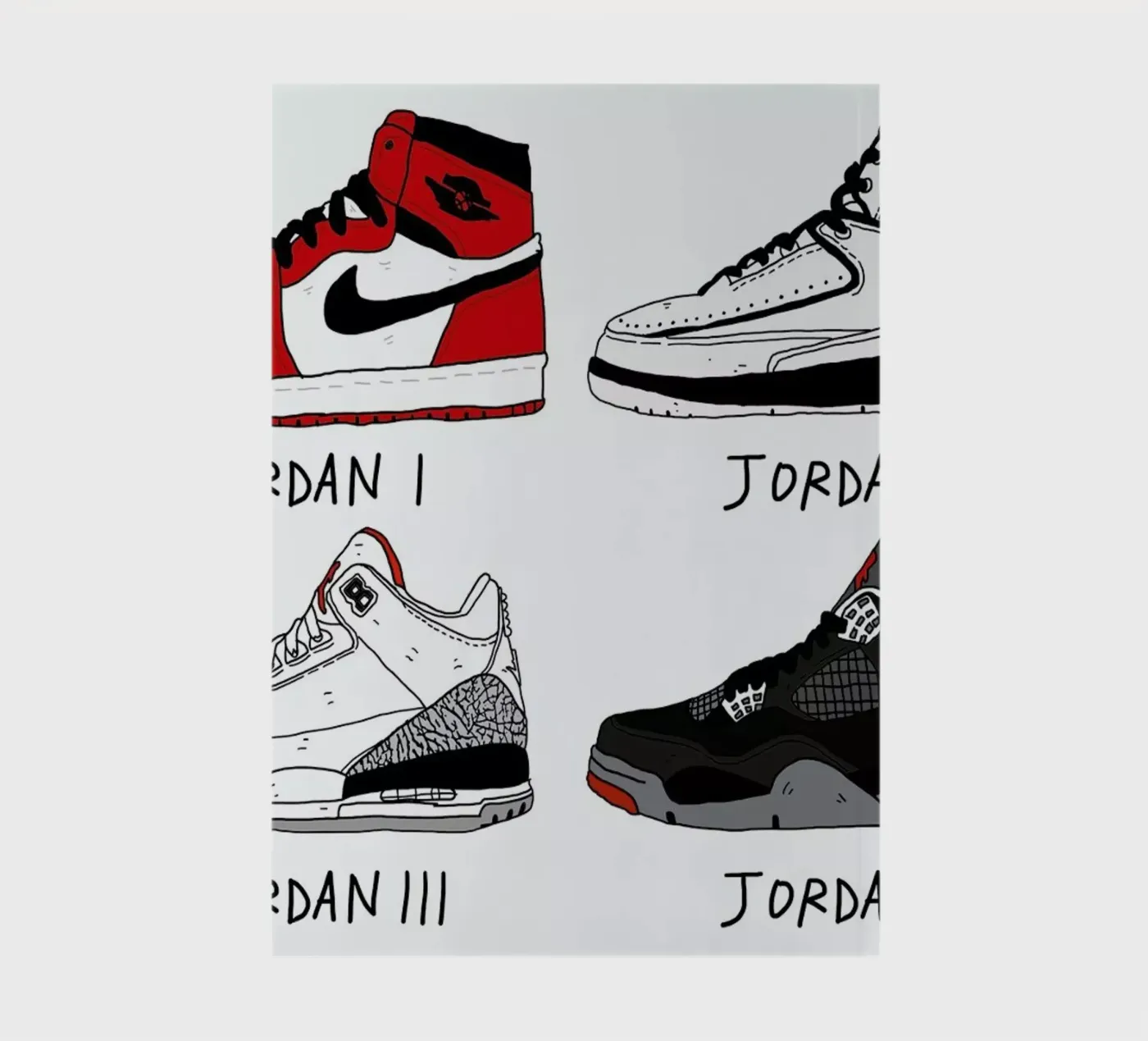 Jordan Evolution quaderno da Nick Cocozza