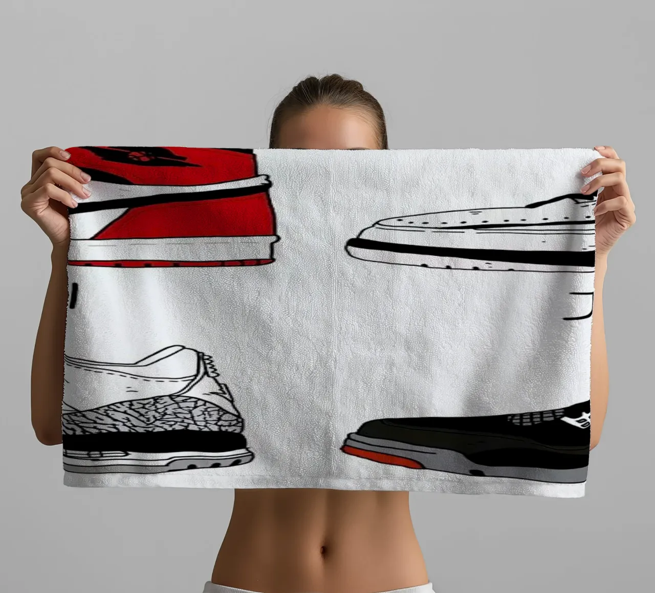 Jordan Evolution towel by Nick Cocozza