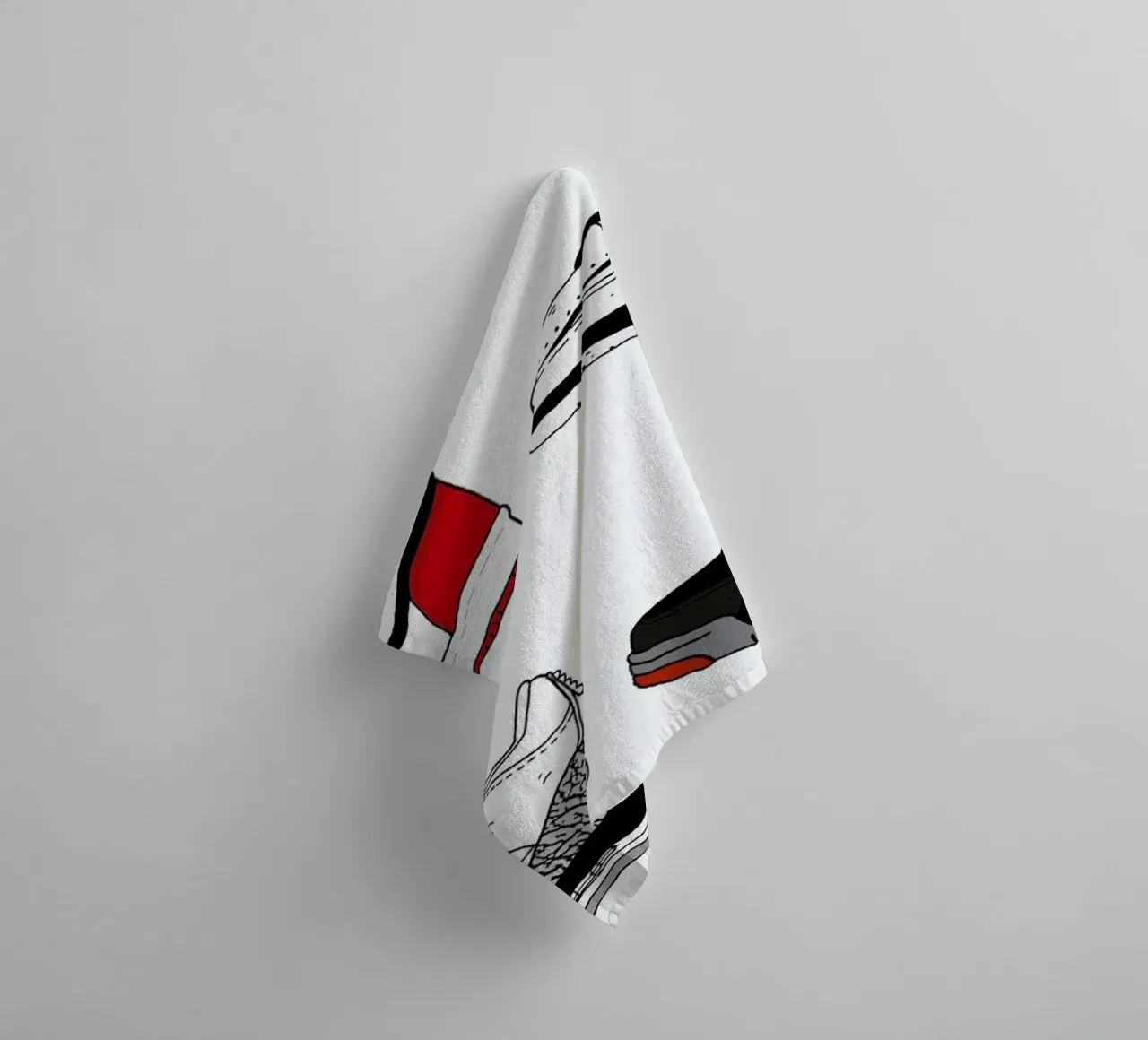 Jordan Evolution towel by Nick Cocozza
