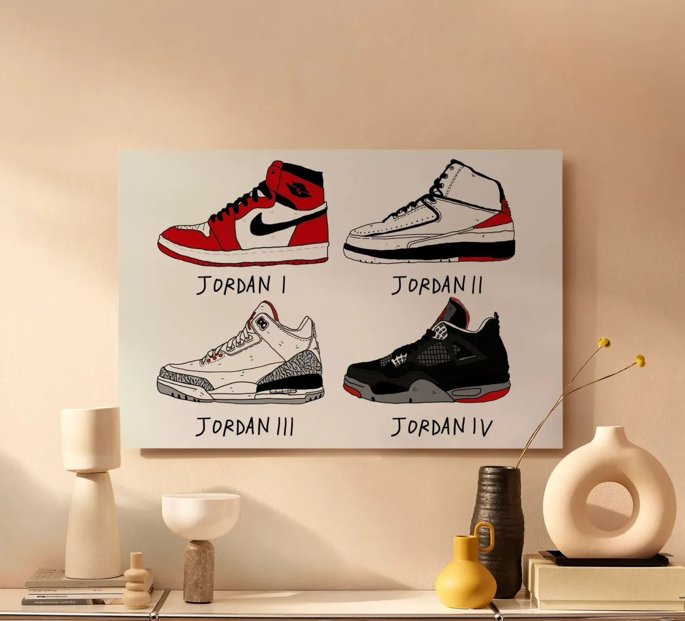 Jordan Evolution alluminio dibond da Nick Cocozza