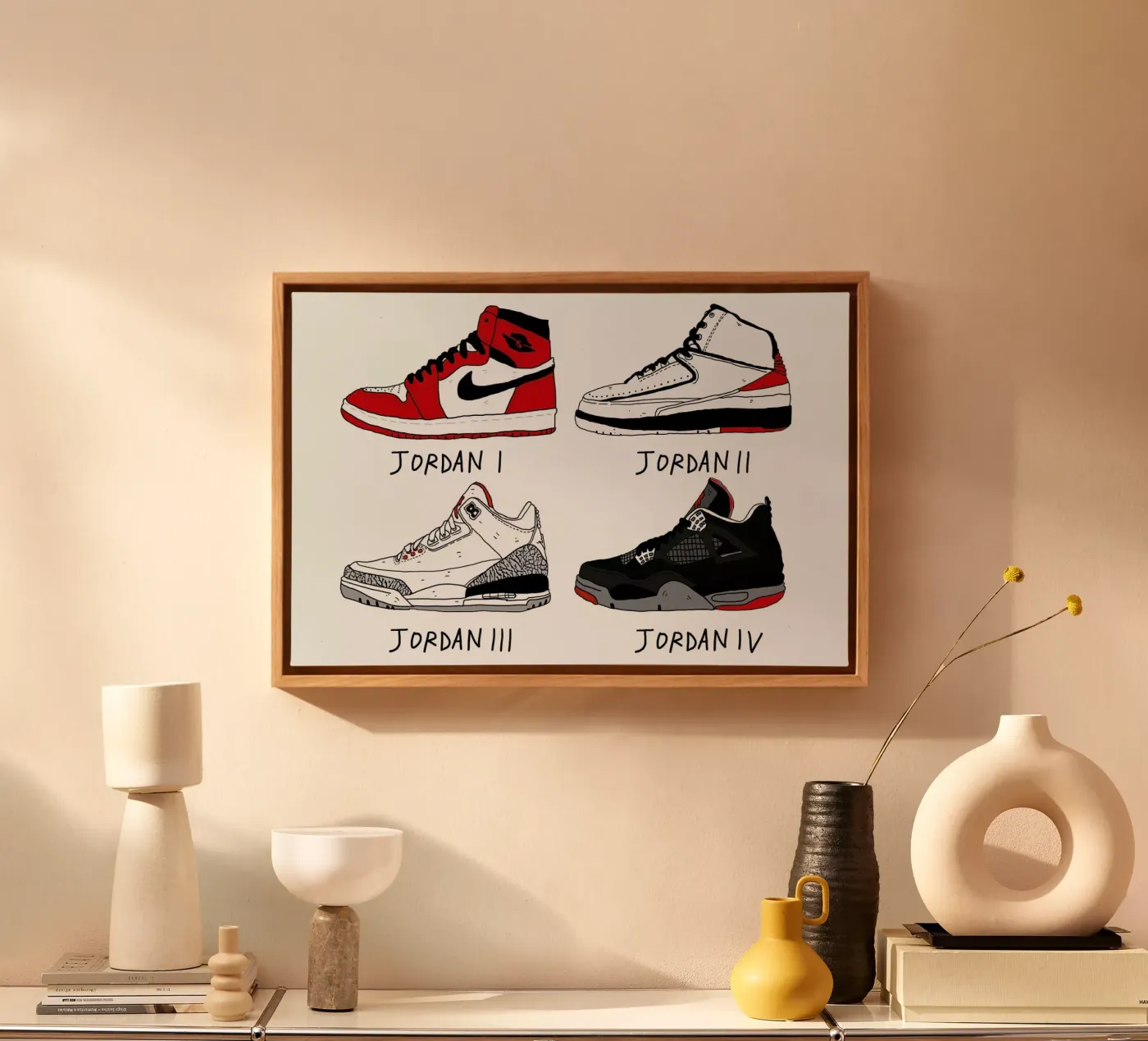 Jordan Evolution canvas van Nick Cocozza