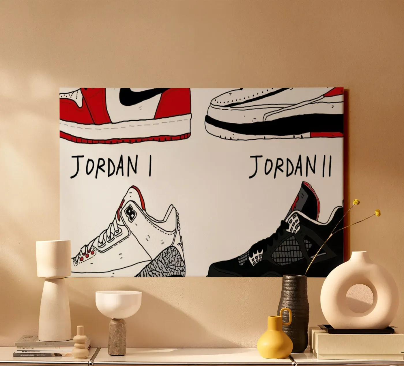 Jordan Evolution canvas by Nick Cocozza