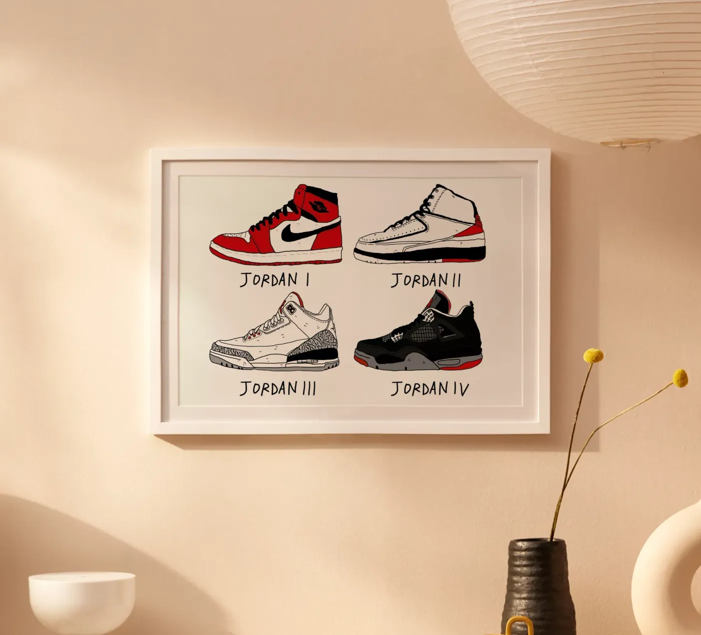 Jordan Evolution poster by Nick Cocozza