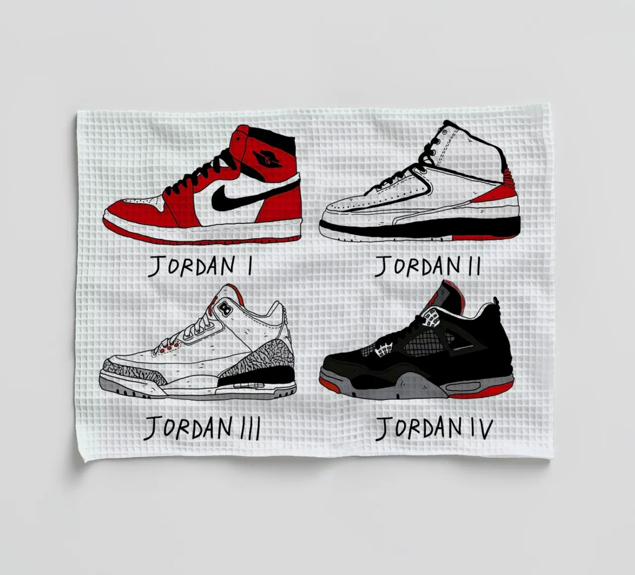 Jordan Evolution canovaccio da cucina da Nick Cocozza