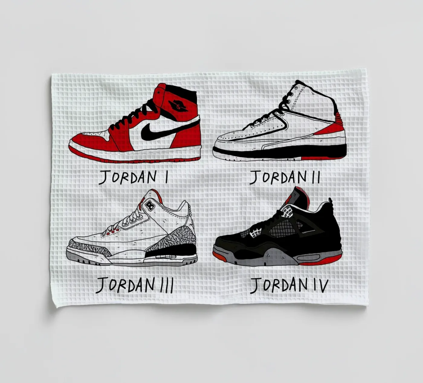 Jordan Evolution Geschirrtuch von Nick Cocozza