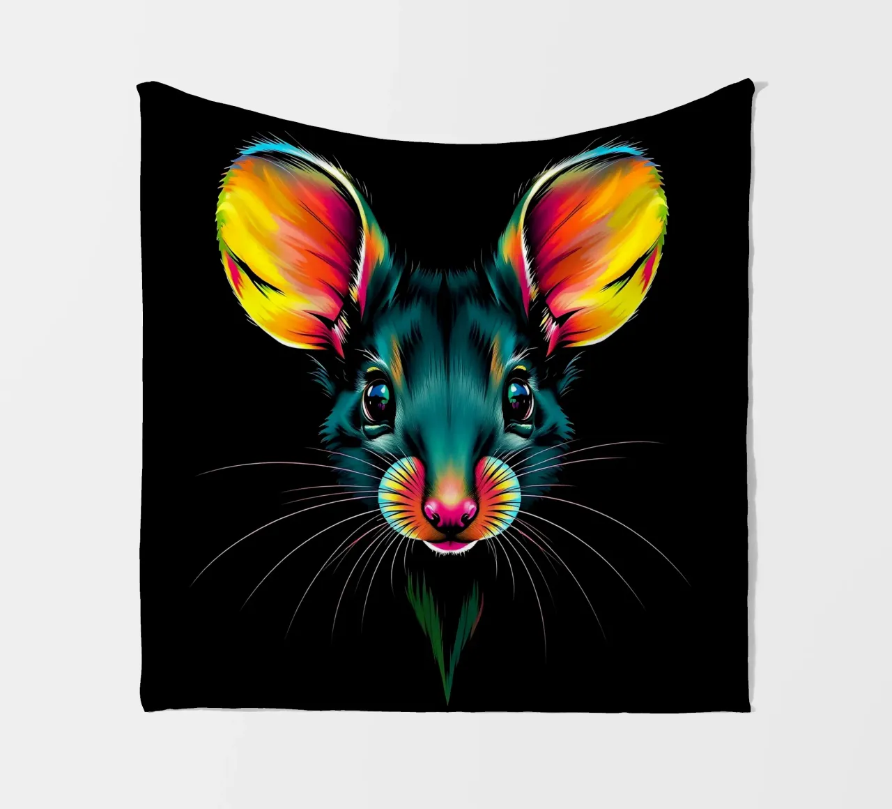 Stile_mouse_N_1 coperta in pile da Tierisch bunt by LK