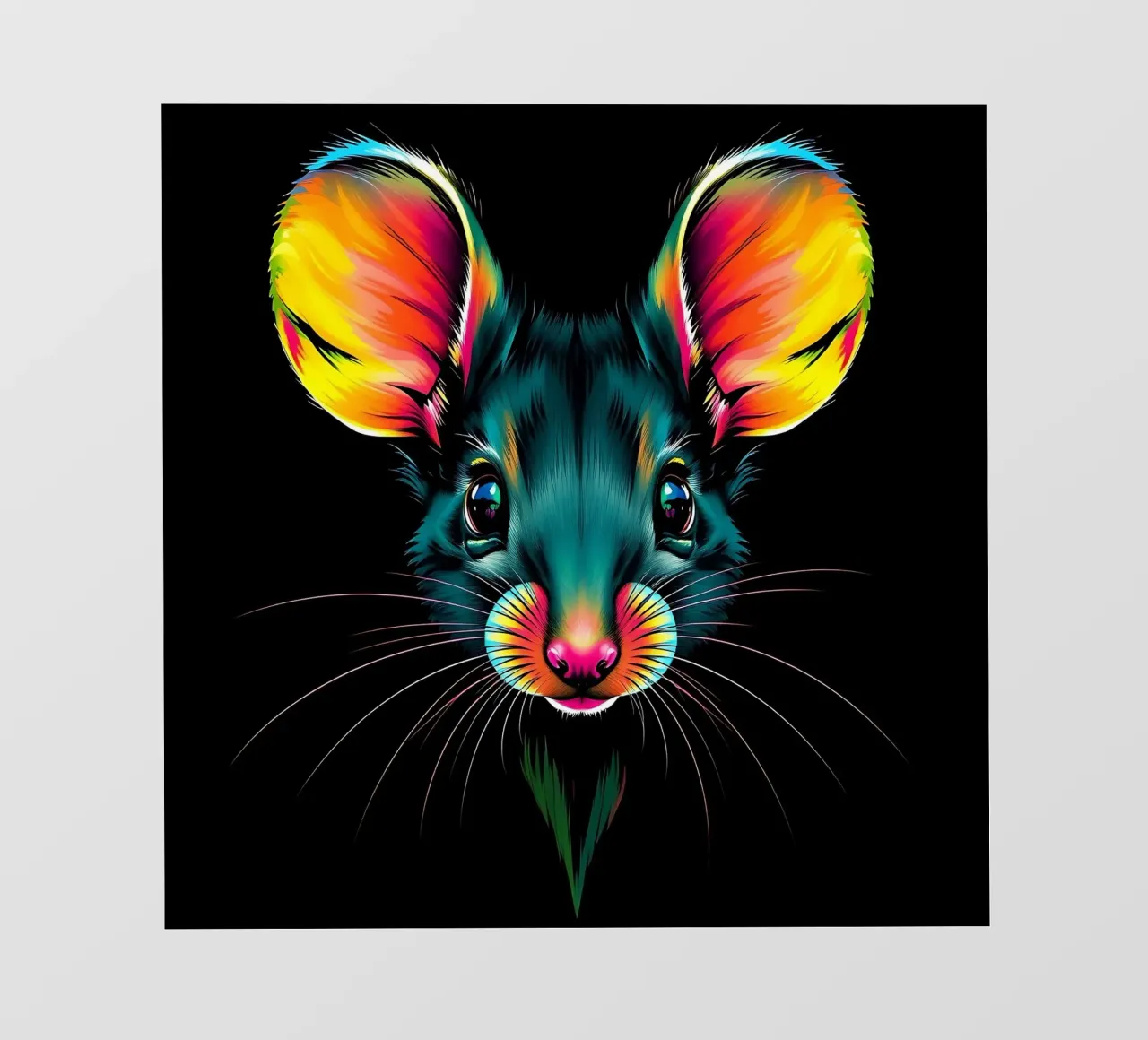 Stile_mouse_N_1 telo in pvc da Tierisch bunt by LK
