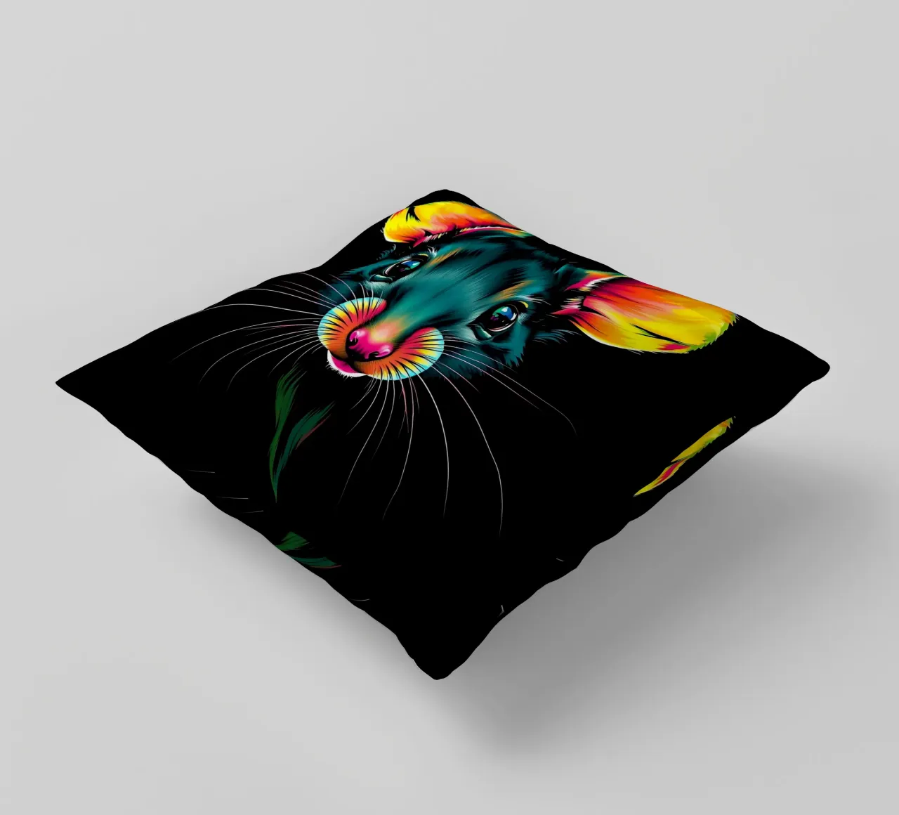 Stile_mouse_N_1 cuscino da Tierisch bunt by LK