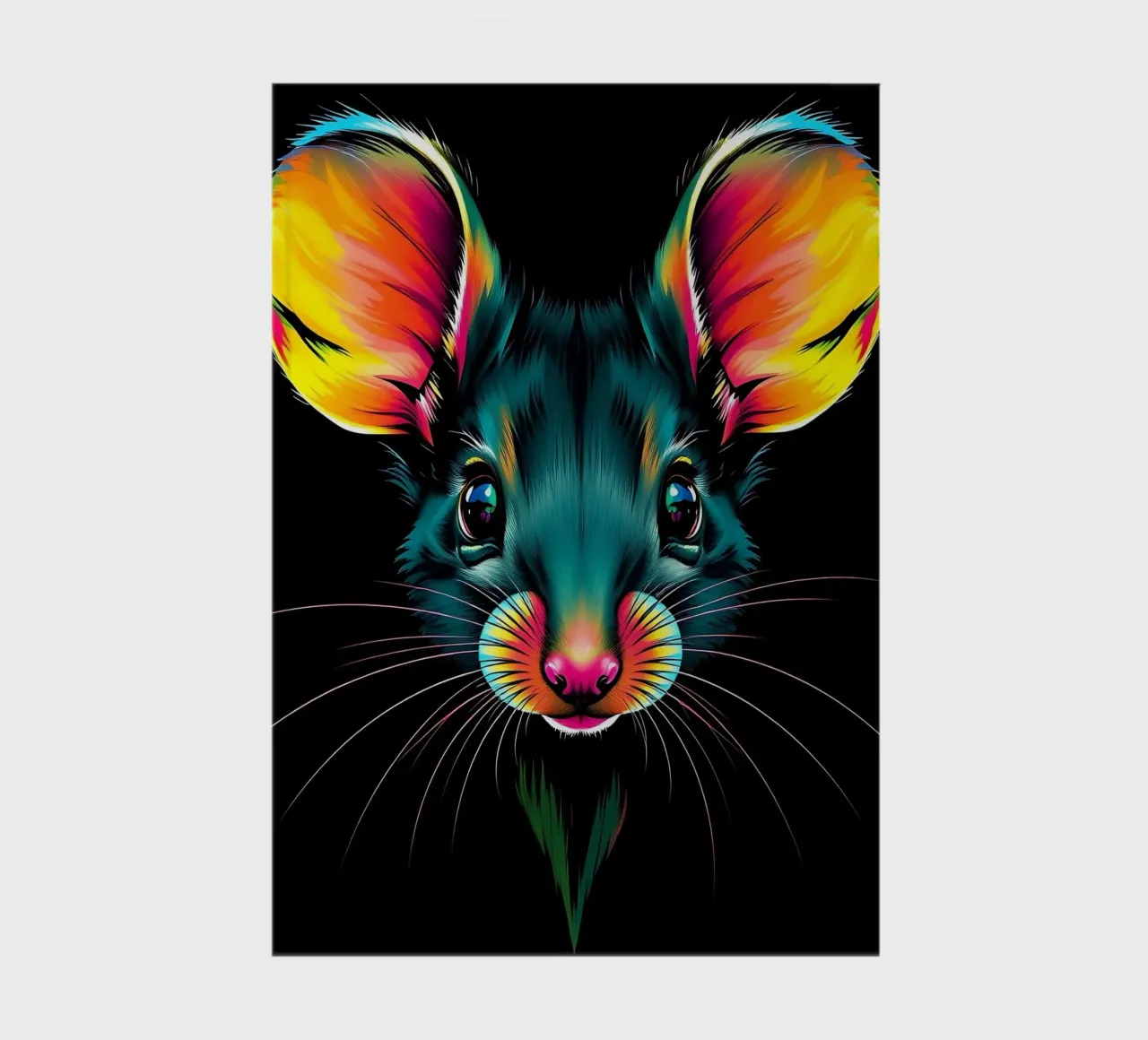 Mouse_style_N_1 notebook by Tierisch bunt by LK