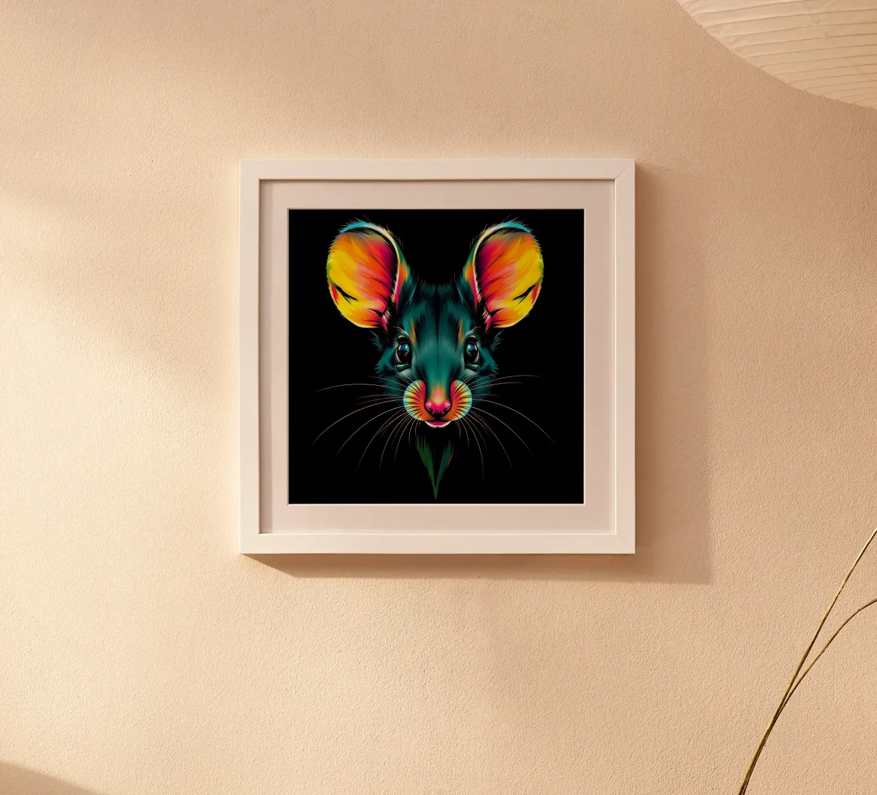 Stile_mouse_N_1 carta hahnemühle da Tierisch bunt by LK