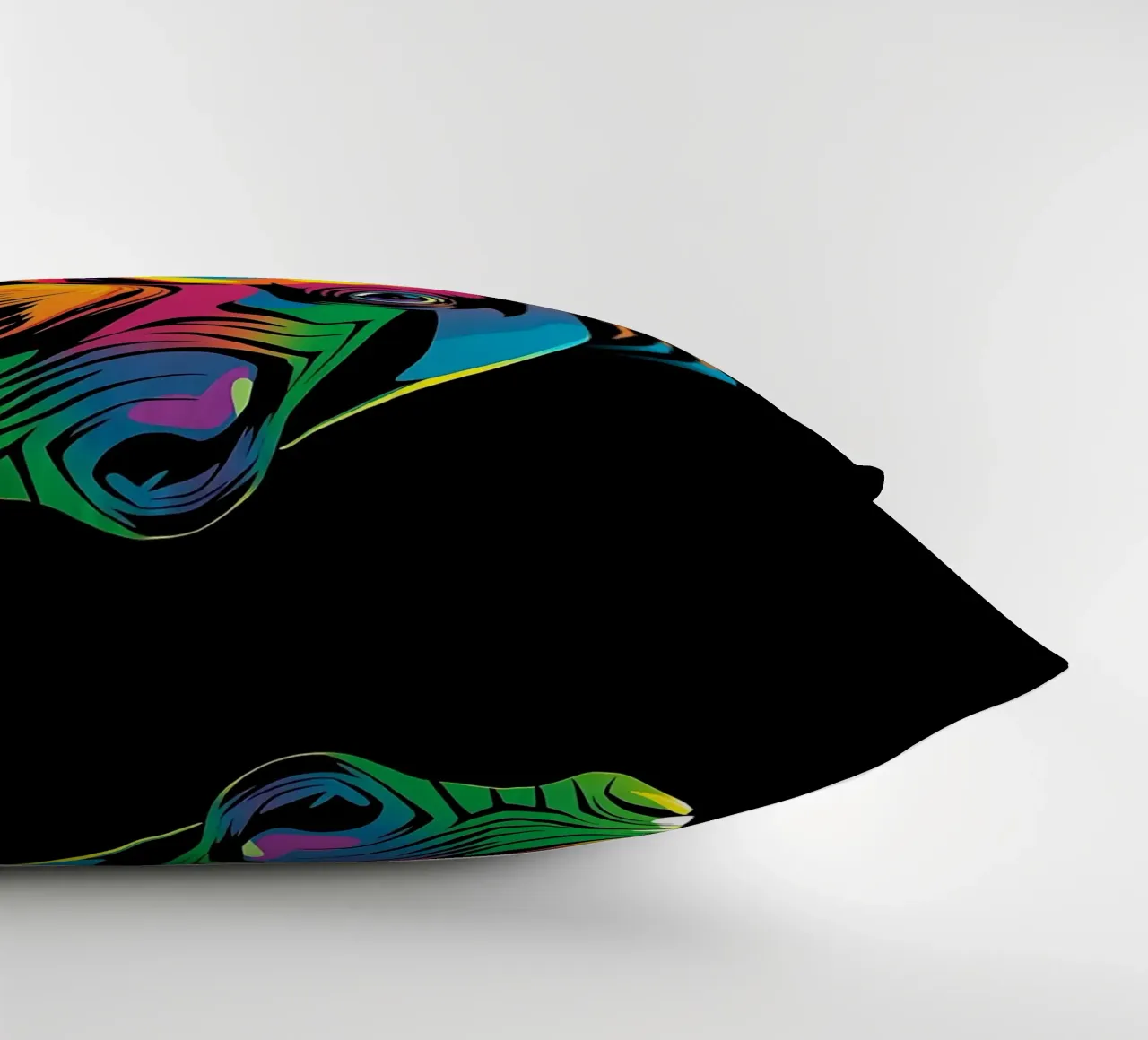 Nashorn_Stil_N_1 cuscino da Tierisch bunt by LK