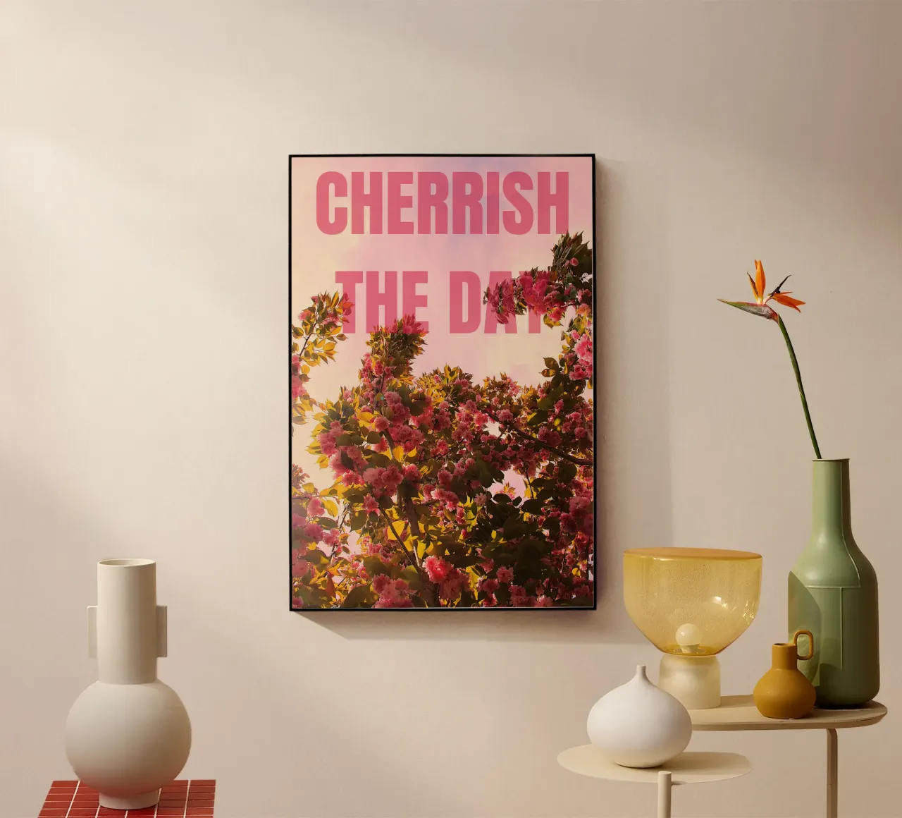 CherrishTheDay acrylic glass by DragonFly