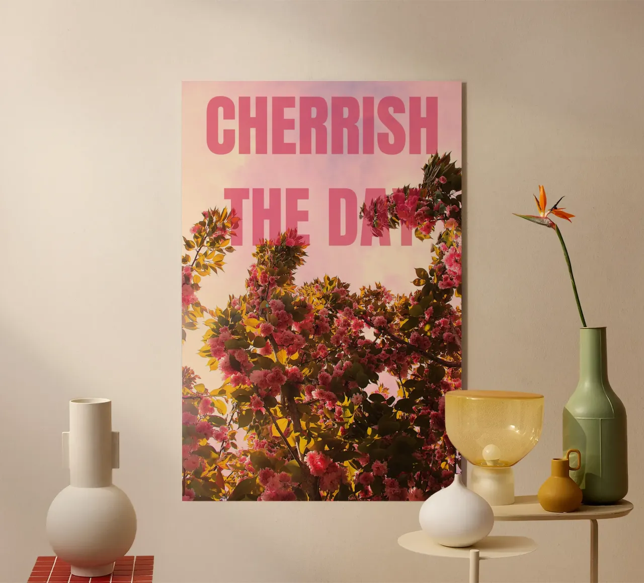 CherrishTheDay acrylic glass by DragonFly