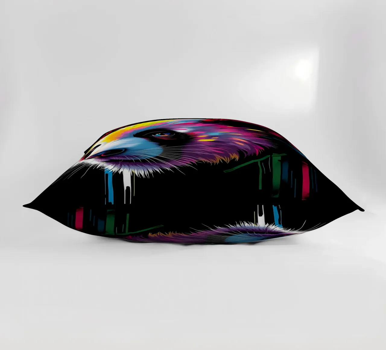 Panda_Style_N_1 cuscino da Tierisch bunt by LK