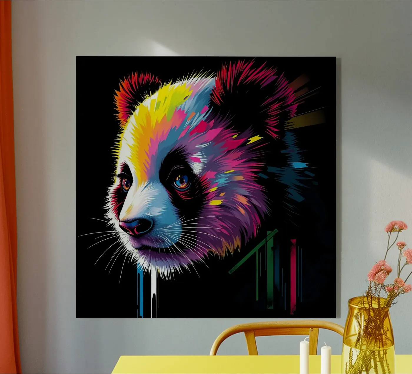 Panda_Style_N_1 plexiglass da Tierisch bunt by LK