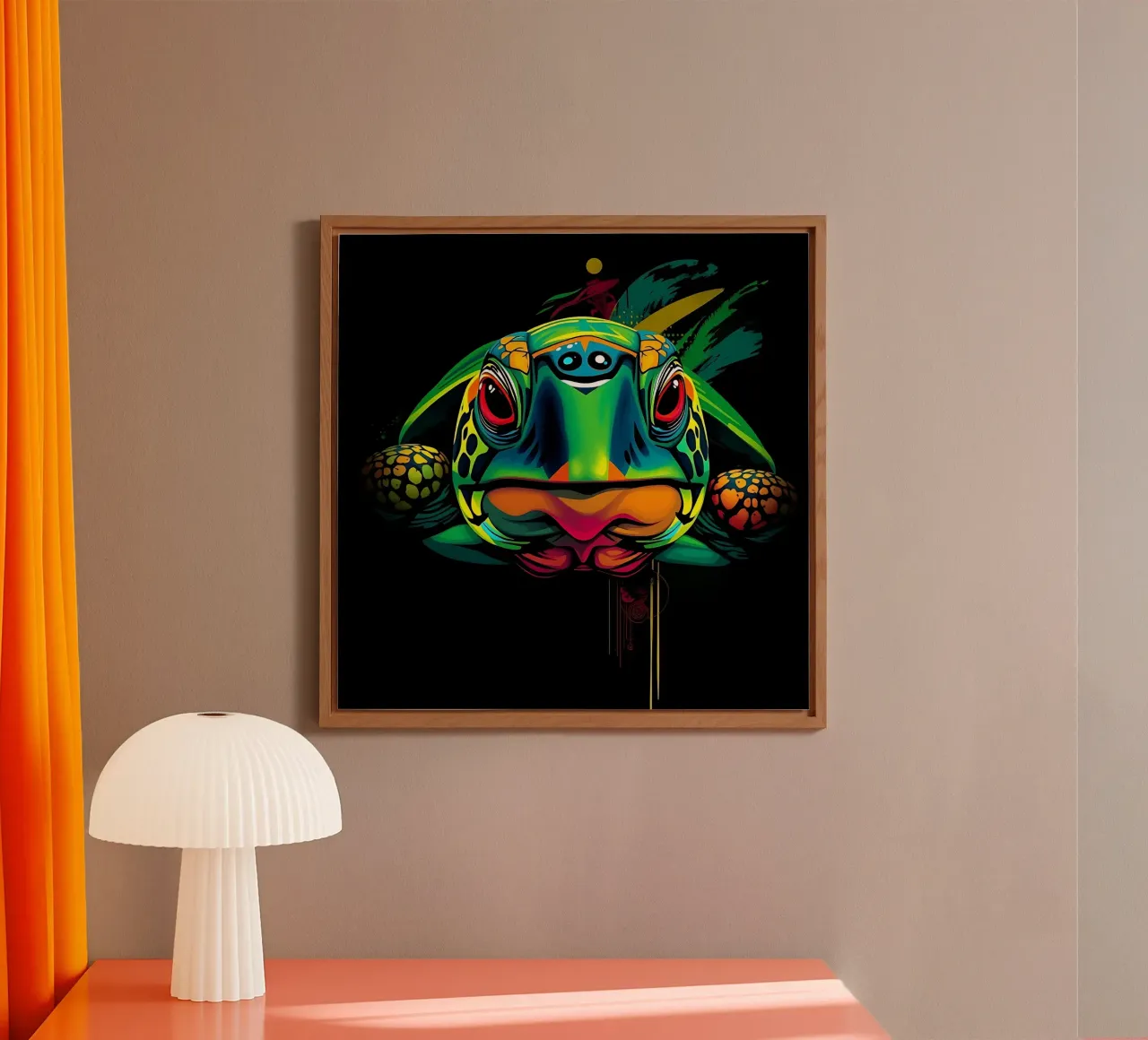 Turtle_style_N_1 alu-dibond by Tierisch bunt by LK