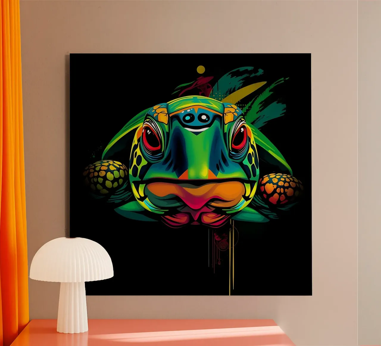 Turtle_style_N_1 alu-dibond by Tierisch bunt by LK