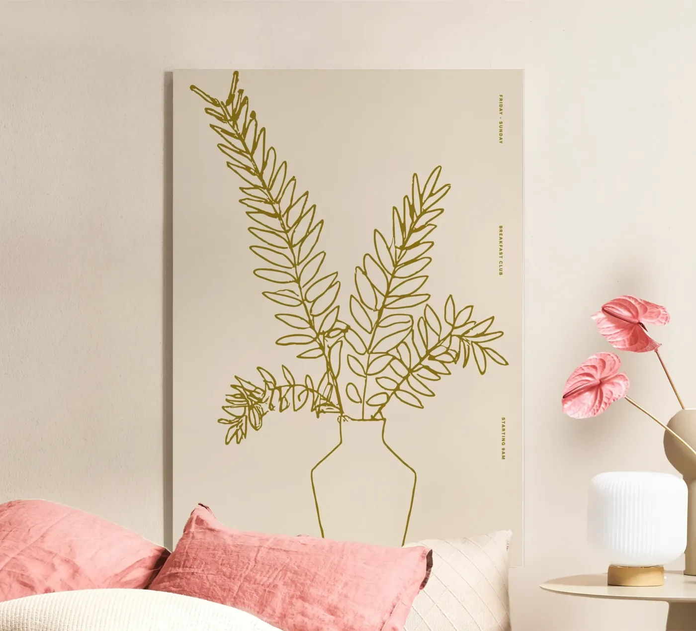 Fleur Simple No 09 plexiglass da treechild