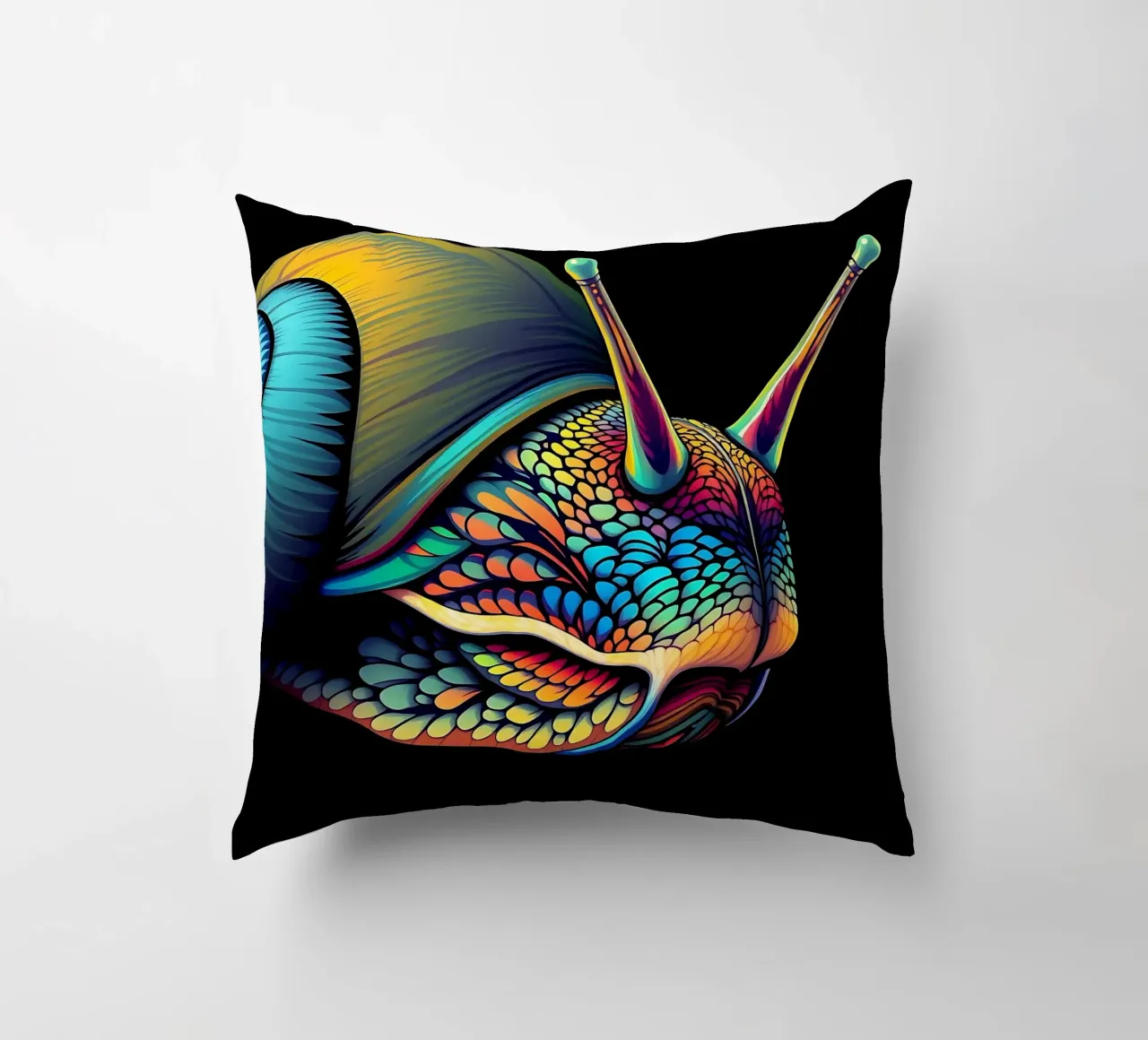 Stile_lumaca_N_1 cuscino da Tierisch bunt by LK