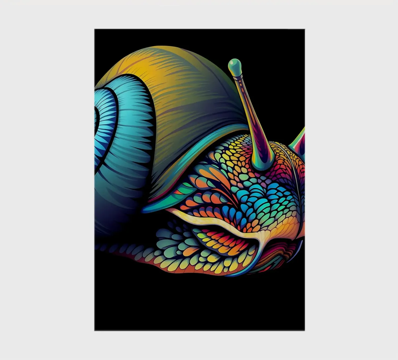 Snail_style_N_1 notebook by Tierisch bunt by LK