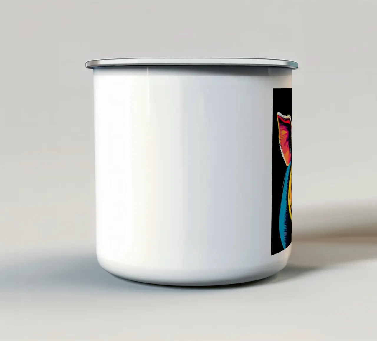 Stile_maiale_N_1 tazza in smalto da Tierisch bunt by LK