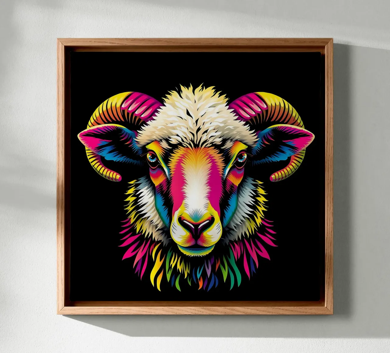 Capricorn_style_N_1 canvas by Tierisch bunt by LK