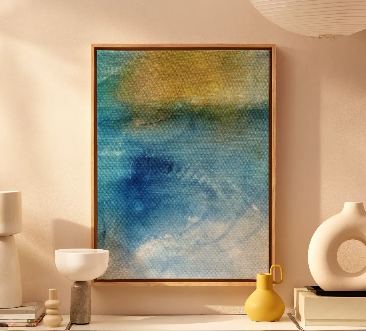 Seaside Sensations No. 2 canvas met Baklijst van kirstenschankweiler